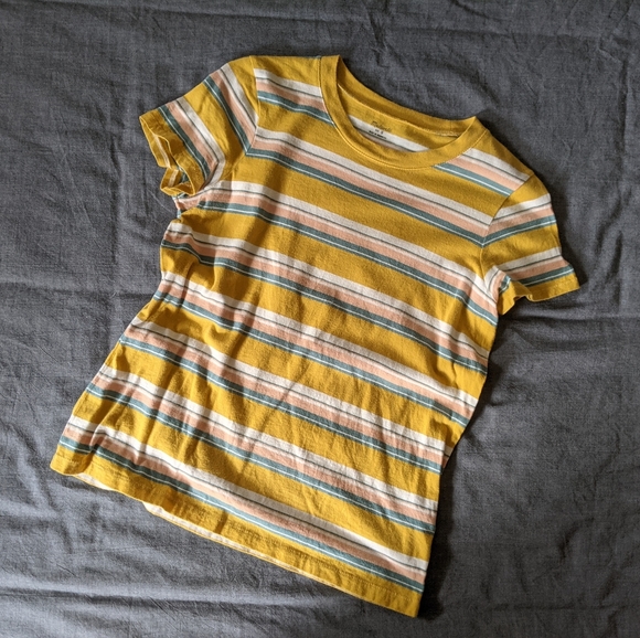 ✨ 2/$30 Madewell Northside Vintage Tee in Nassau Stripe - Picture 2 of 4